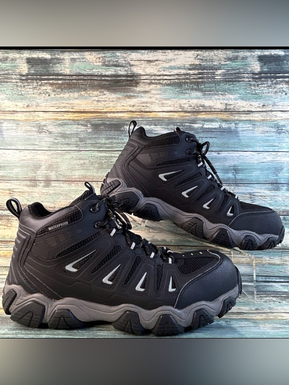 Thorogood Crosstrex Safety Toe Combat Boot Mens 9 Waterproof Black Hiking Postal